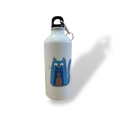 Metalen Waterfles / Gatto Purrfetto Collection