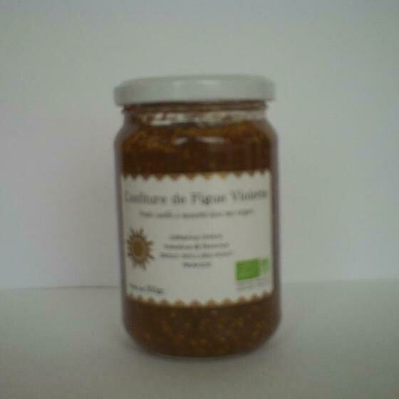 Confiture de figues violettes