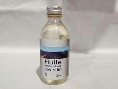 Huile essentielle de Lavandin - Bouteille 250ml, 500ml ou 1 litre