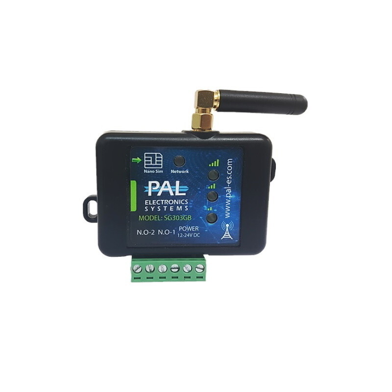 4G контроллер SG304GB (2 реле), PAl ES