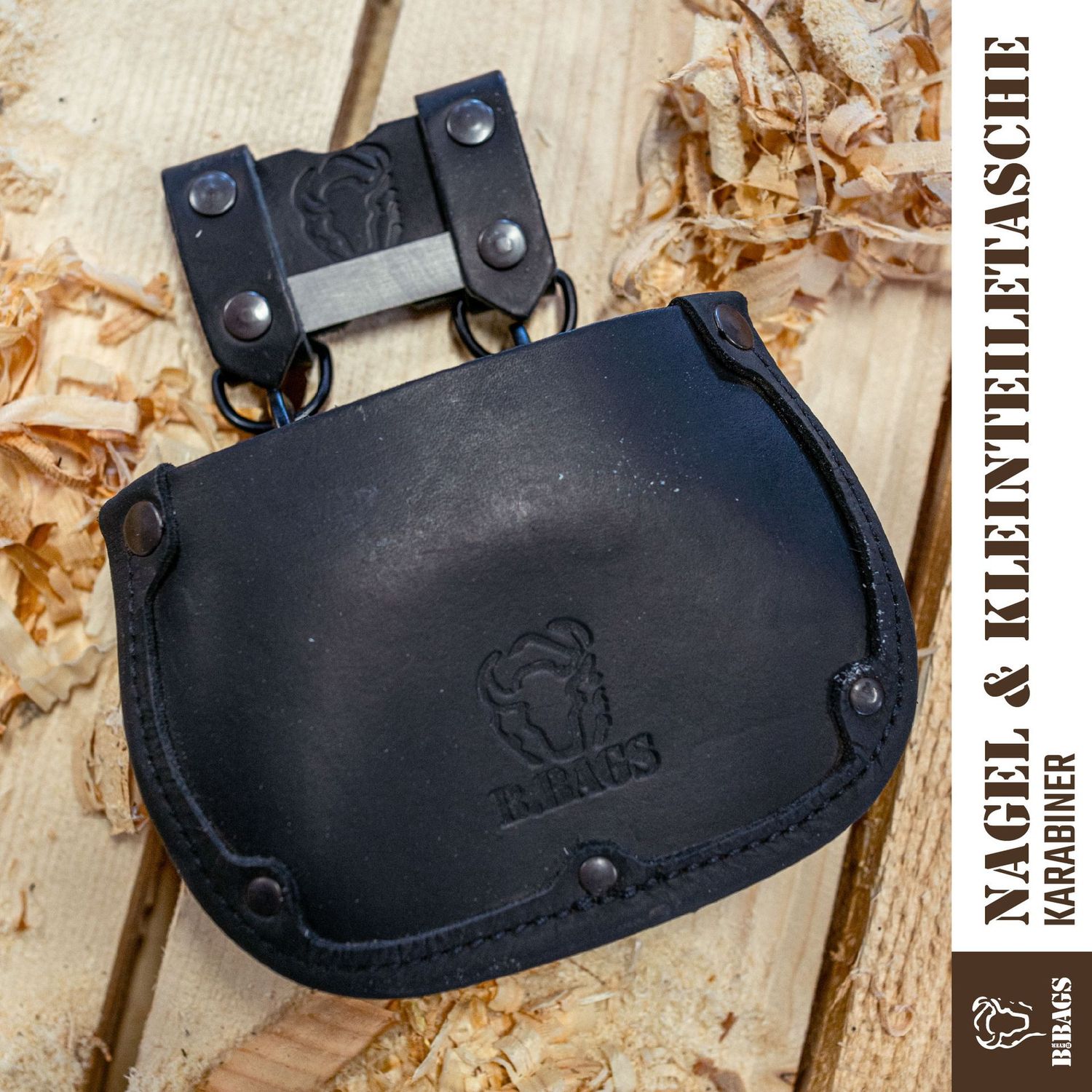 Nageltasche Karabiner