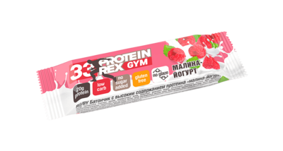 Батончик протеиновый ProteinRex "Малина-йогурт" 60 гр.