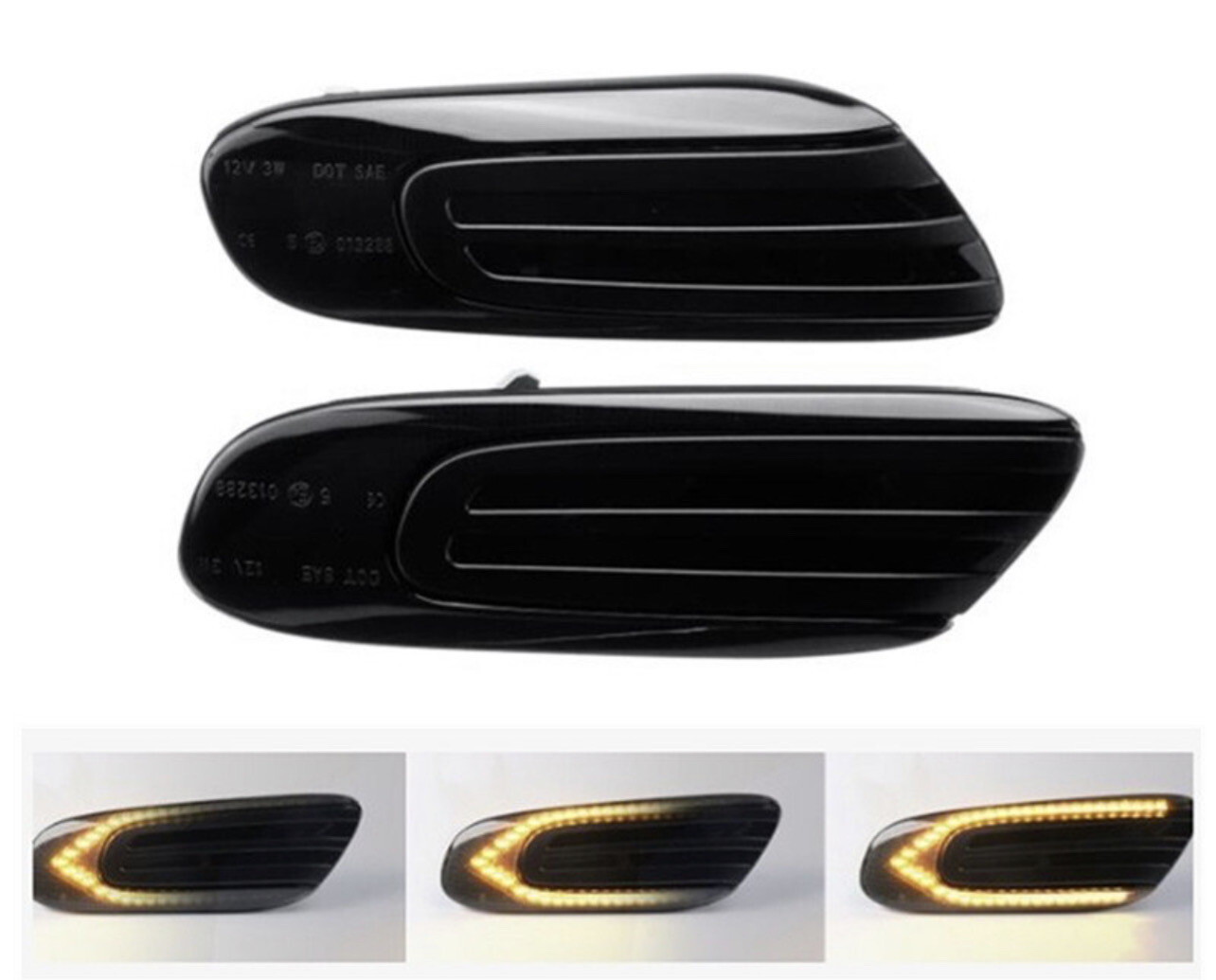 MINI F-Series Smoked Dynamic Indicators Set