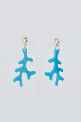 Blue Acropora Earrings