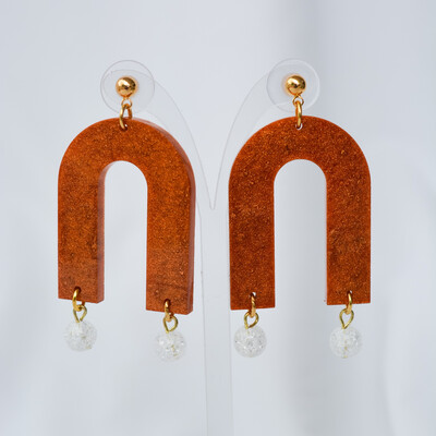 Golden Arch Earrings