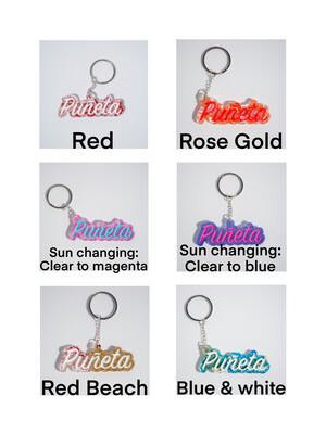 Puñeta Keychain