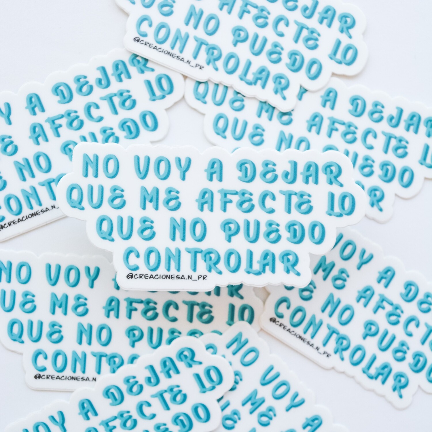 No Voy A Dejar… Sticker