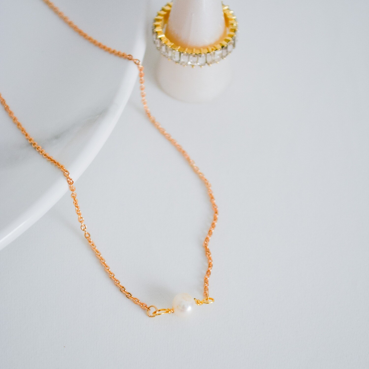 White Love Necklace