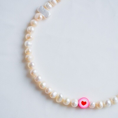 Pearl Heart necklace