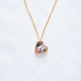 Photo Heart Necklace-Personalize