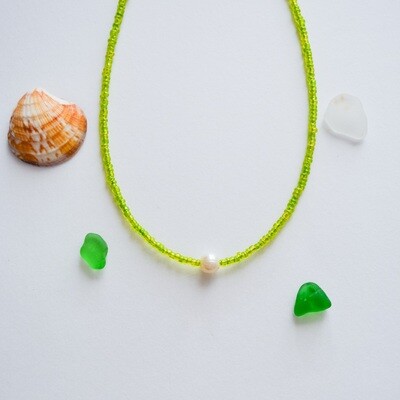 Green Perlita Necklace