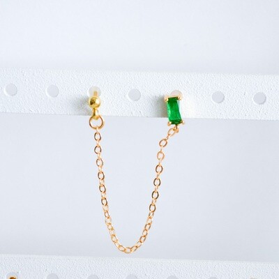 Emerald chain piercing