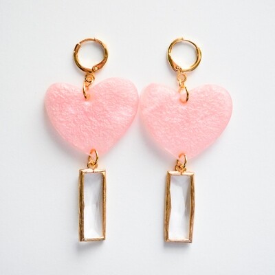 Heart Sparkle earrings