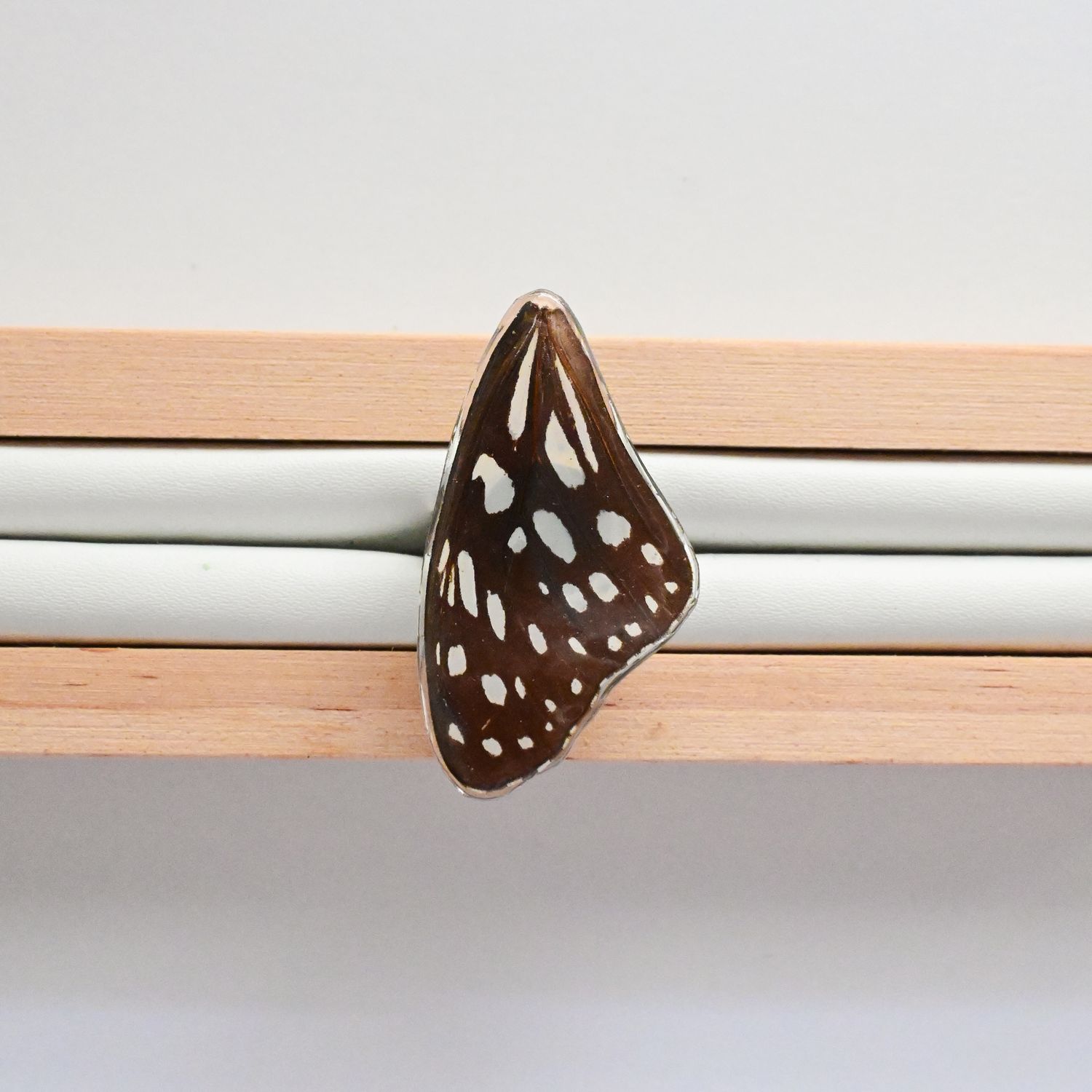 Butterfly wing ring