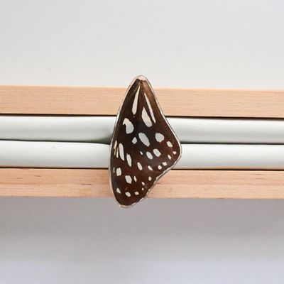 Butterfly wing ring