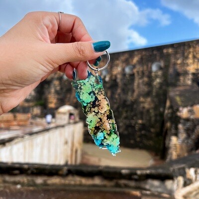 Isla Bonita PR Keychain