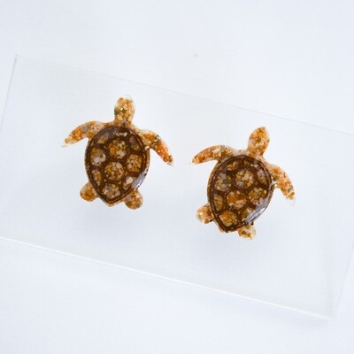 Beach Turtle Studs