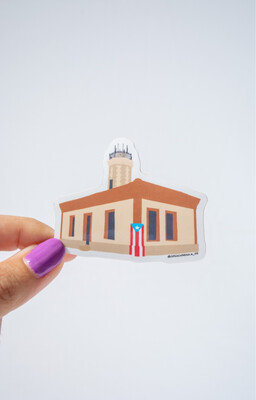 Faro Guánica Sticker