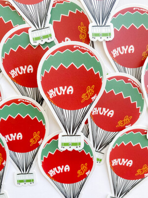 Globo de Jayuya Clear Sticker