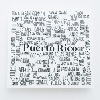 Pueblos PR Clear XL Sticker