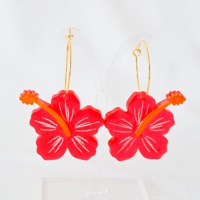 Amapola Hoop Earrings
