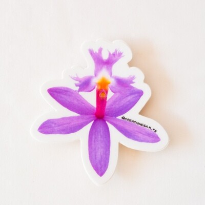 Mini Orchid sticker