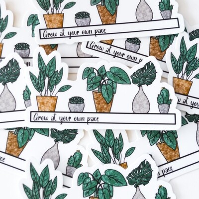 Grow sticker