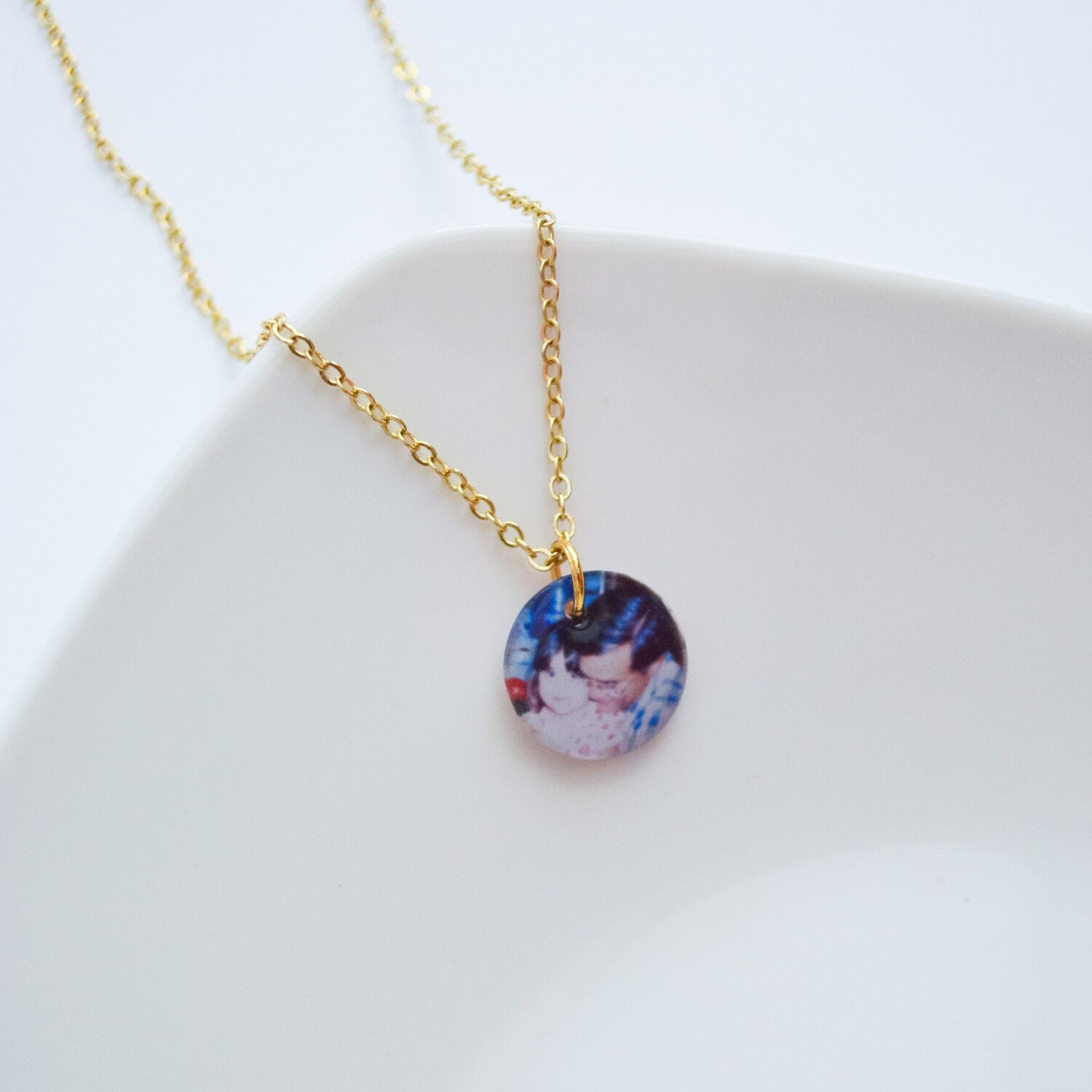 Photo necklace- Personalize