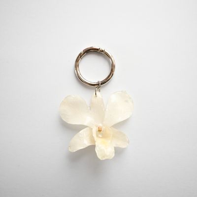 Orchid Bag Charm