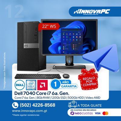 Combo Dell 7040 Core i7 6a. Gen Combo Dell 7040 Core i7 6a. Gen