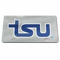 TSU Lic Plate Silv