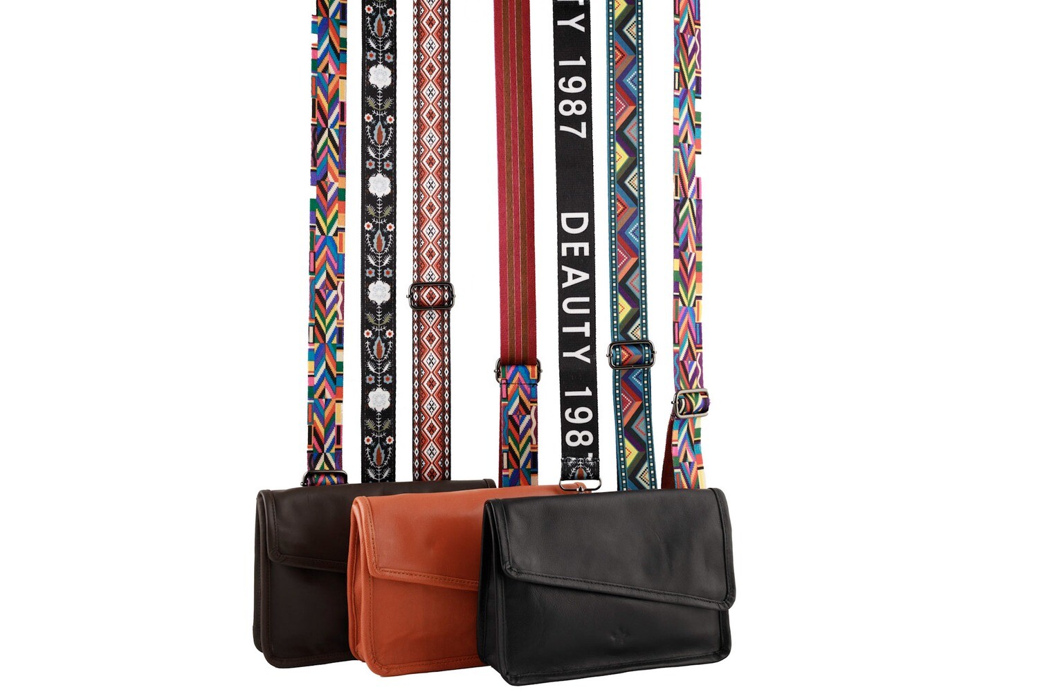 Kleine Lederhandtasche TABANAN