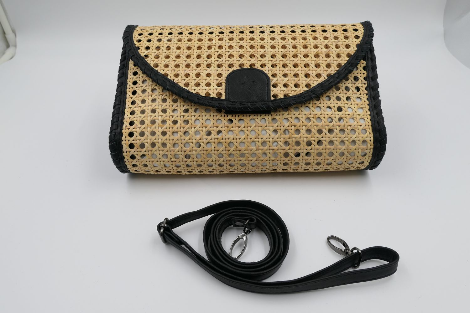 Rattantasche LEGIAN, Farbe: urban black