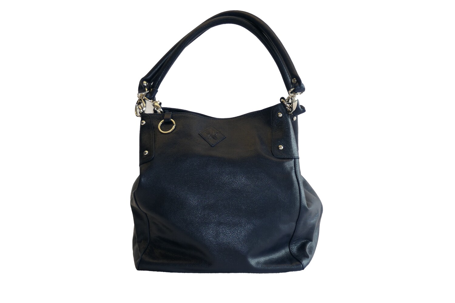 DALUNG Retro Bag , Farbe: navy blue printed - x