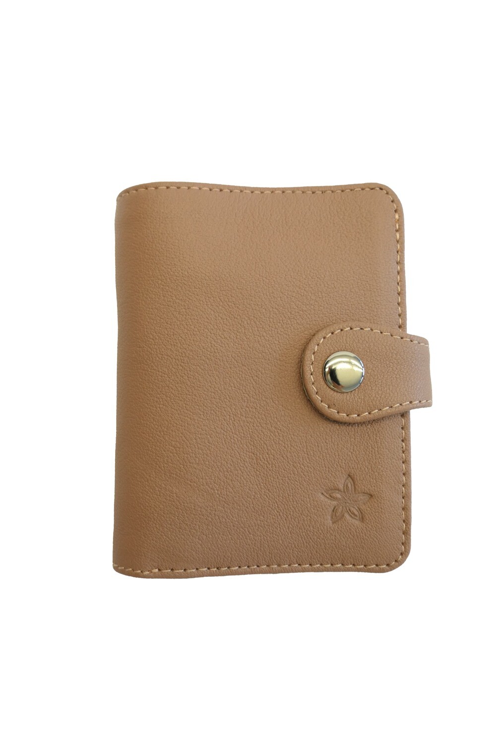 SERIRIT klassisches Lederportemonnaie , Farbe: rosybrown