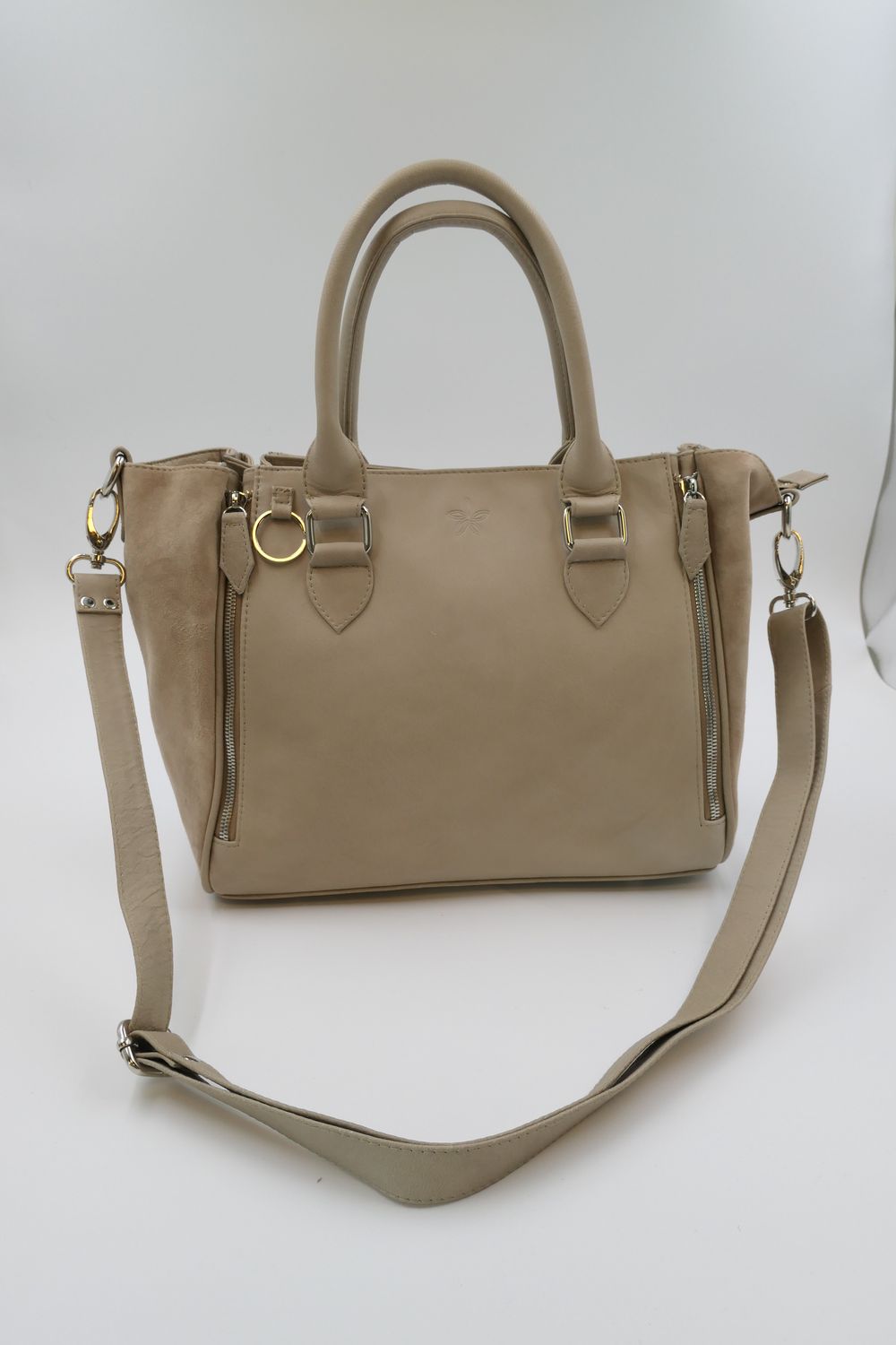 KINTAMIDI Handtasche aus Echtleder – elegant &amp; funktional 