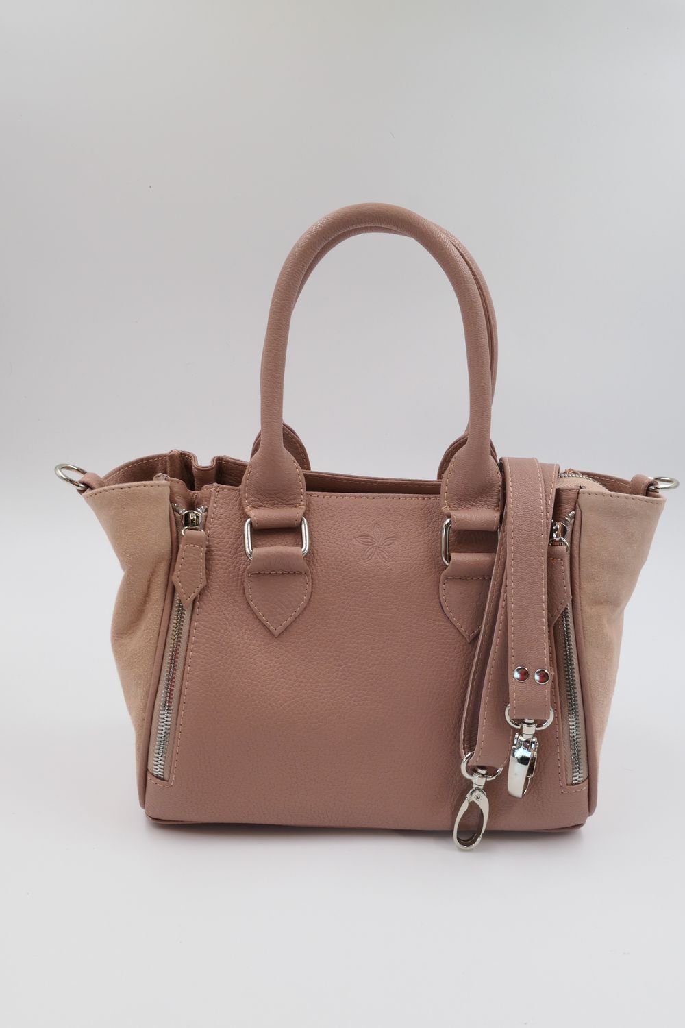 KINTAMINI City Bag – Echtleder mit Schulterriemen