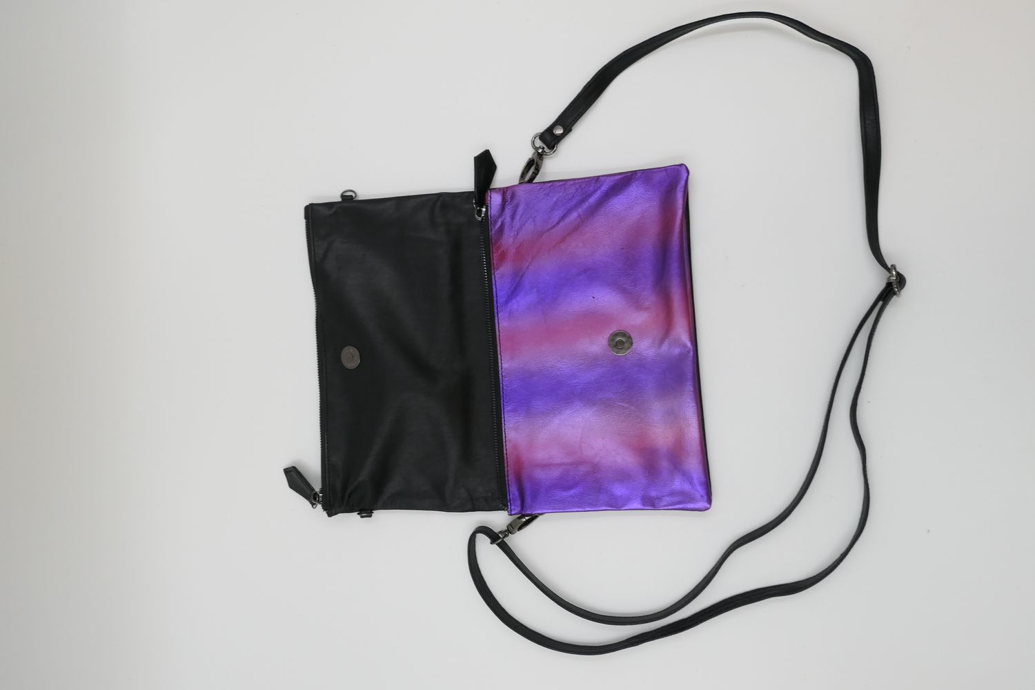 LIPAH Stylische Falttasche Leder