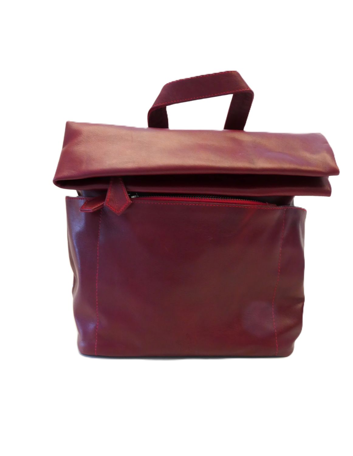 Rucksack &amp; Handtasche GOA GAJAH aus Echtleder