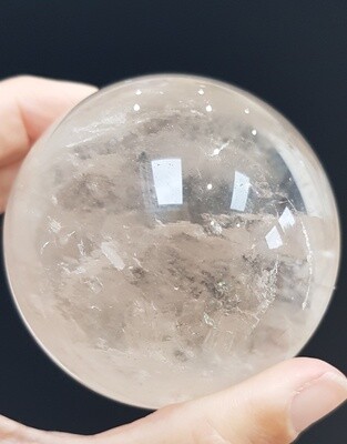 Large Clear Quartz Sphere