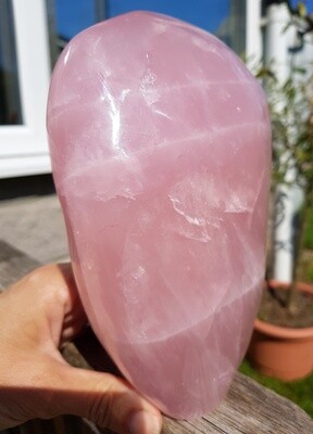 Large Rose Quartz Crystal