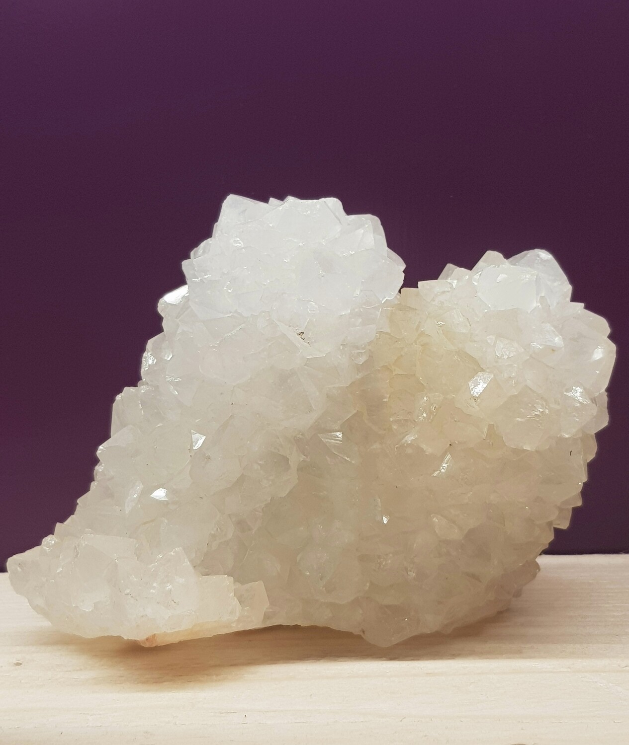 Large White Spirit Quartz Twin Crystal