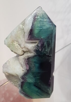 Rainbow Fluorite Pointed Flame