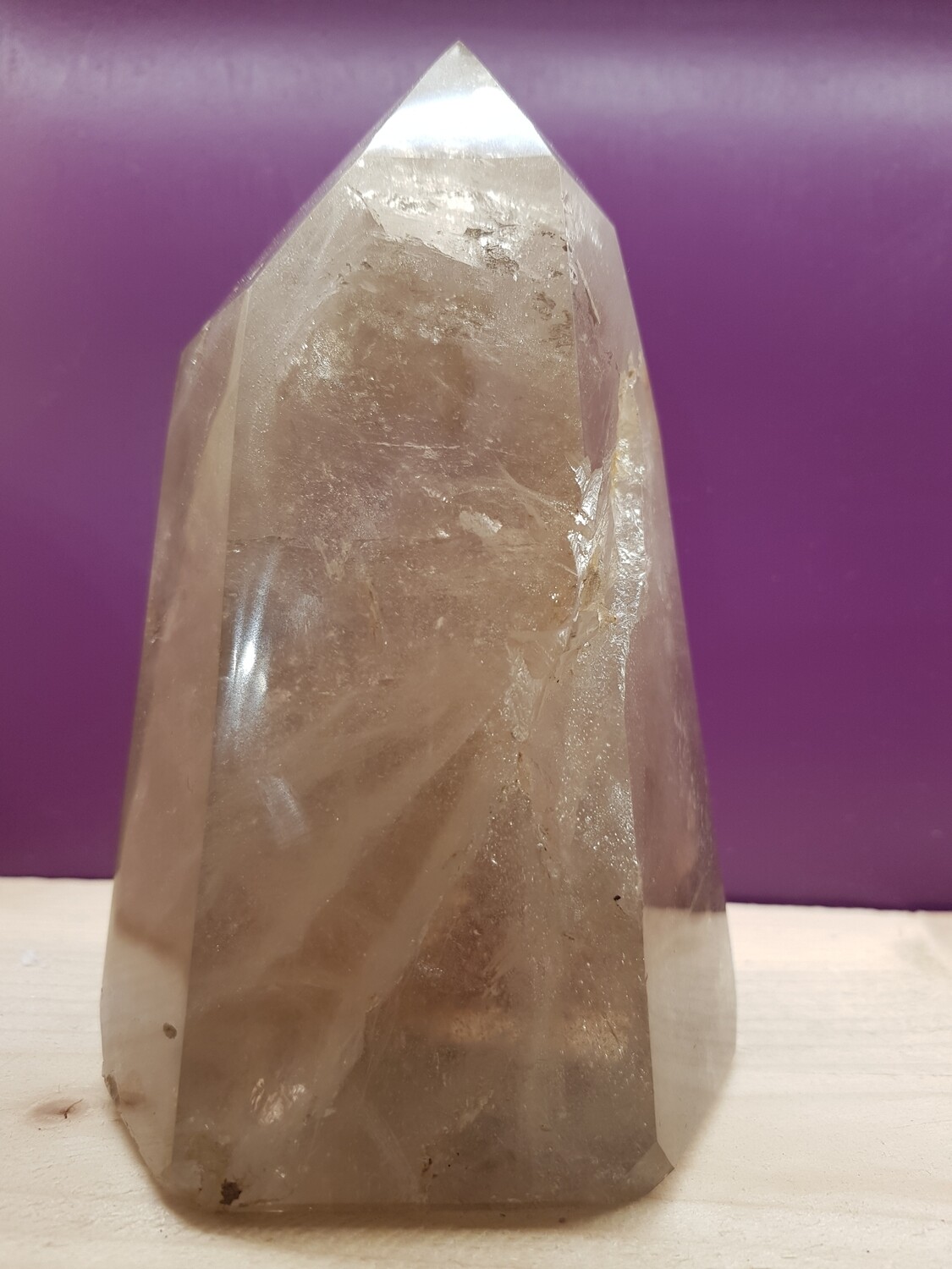 Large Smokey Quartz Tower