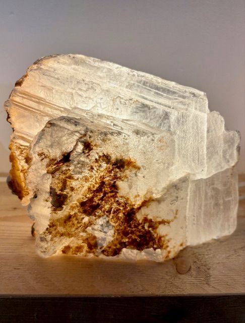 Selenite Lamp - Small