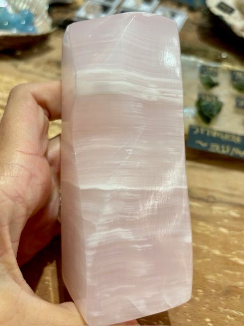 Large Mangano Calcite Freeform