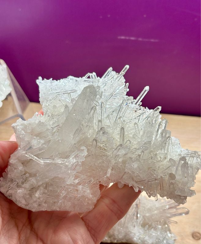 Large Needle Quartz Cluster