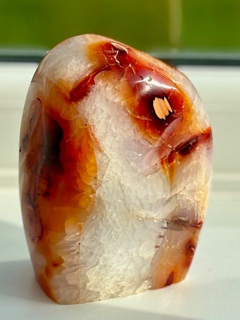 Large Carnelian Crystal Freeform
