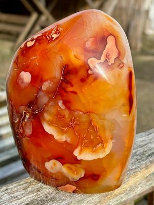 Large Carnelian Crystal Freeform