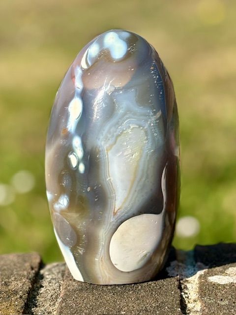 Large Orca Agate Crystal